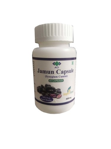 Aci Jamun Herbal Capsules Age Group: For Adults