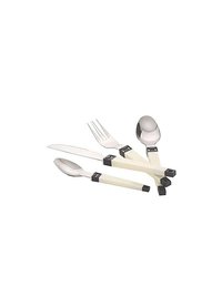Premium Cutlery Set with Stand Made from Stainless Steel