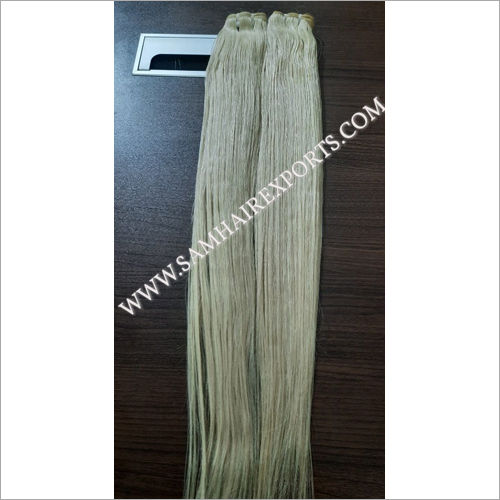 Straight Blonde Hair Extension