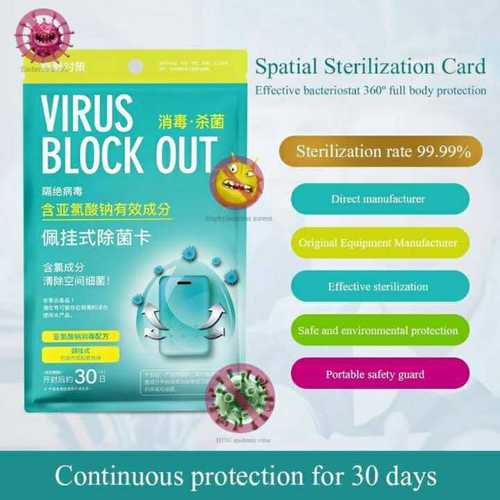 Disinfection Card
