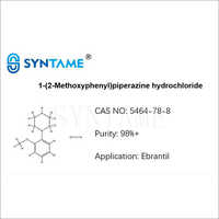 1-(2-Methoxyphenyl) Piperazine Hydrochloride