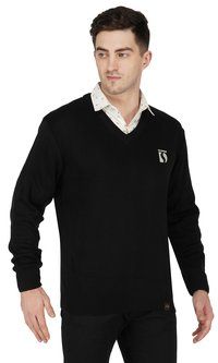 Black Woollen Uniform sweater