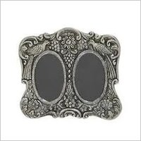 925 Round Silver Article Photo Frame