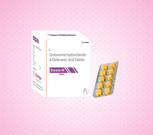  ड्रोटावेरिन 80Mg मेफेनैमिक एसिड 250Mg सामान्य दवाएं