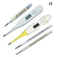 Analogue clinical thermometer