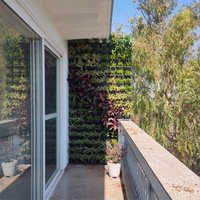Natural Vertical Gardens - Green Fine Finish | Decorative Indoor Plant Panels