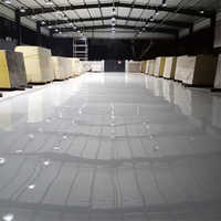Epoxy Flooring - Water Resistant, Glossy Finish | Custom Color Options for Industrial and Commercial Use