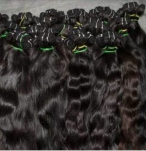 Natural Black Wavy Hair Wigs