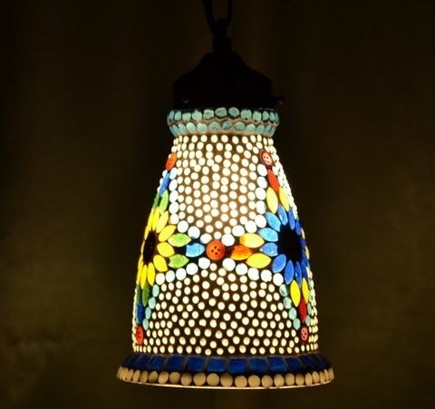 Multicolor New Decor Glass Mosaic Hanging