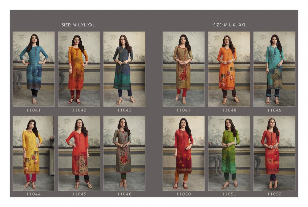 Fancy Rayon Kurtis