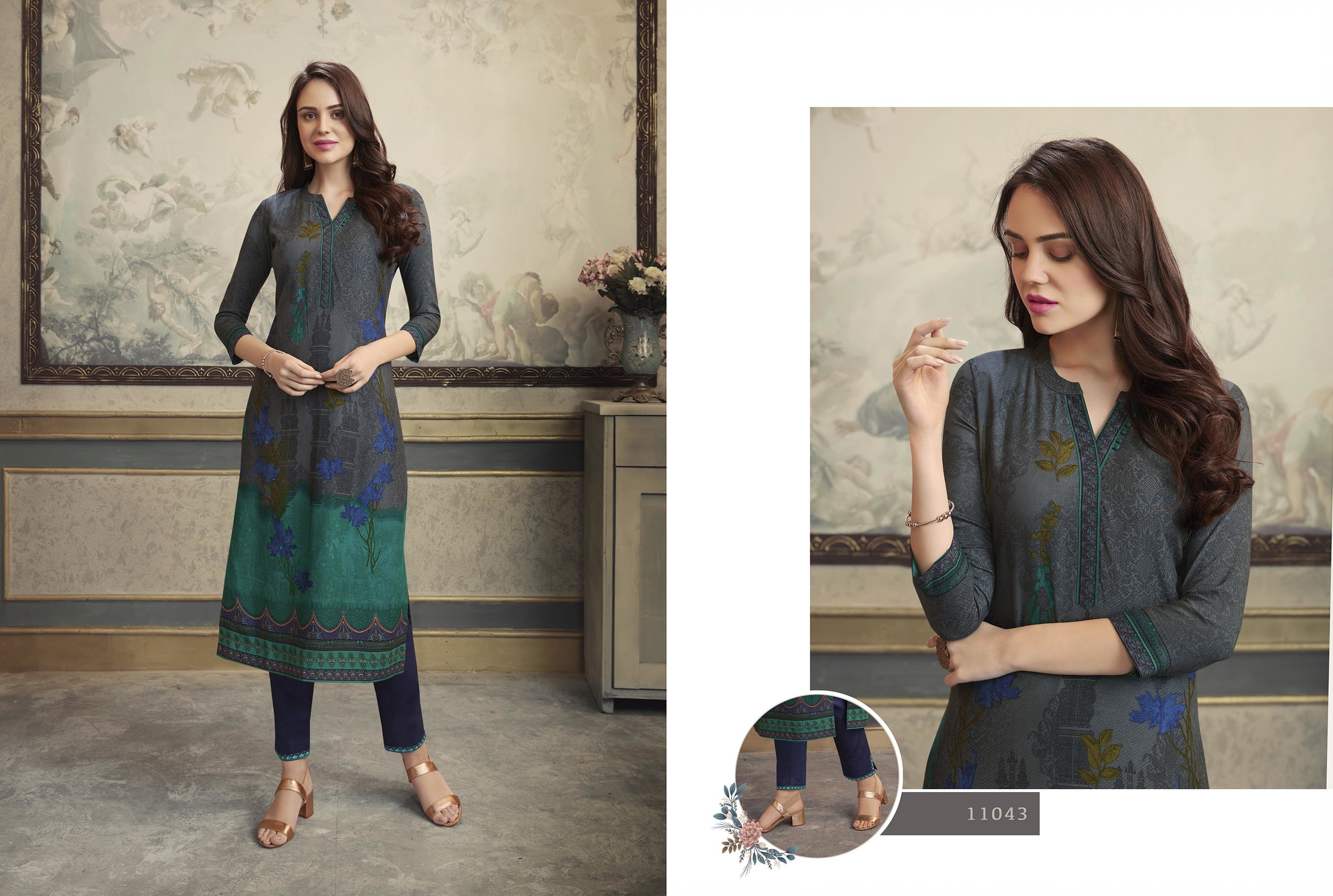 Fancy Rayon Kurtis