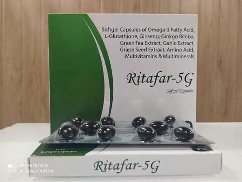 Omega-3+L-Glutathione_Ginseng+Ginko biloba+green tea extract+garlic extract+grape seed xtract+Amino acid+Multivitamin+ Multiminerals soft gel capsule