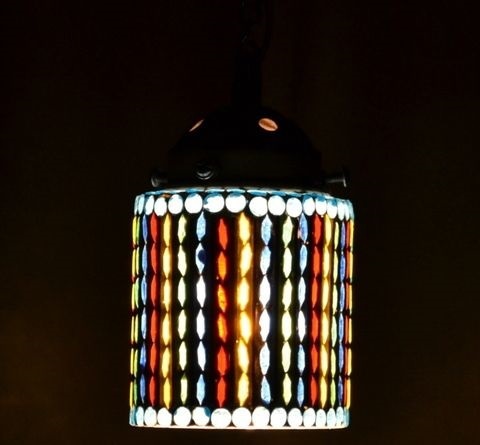 Multicolor Decor Handmade Glass Wall Hanging