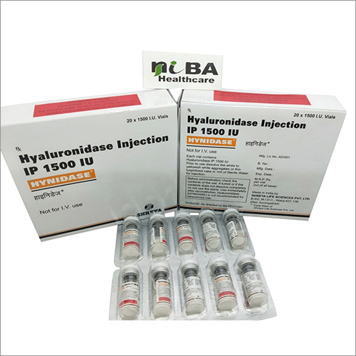 Hyaluronidase Injection Ingredients: Sodium Hyaluronate