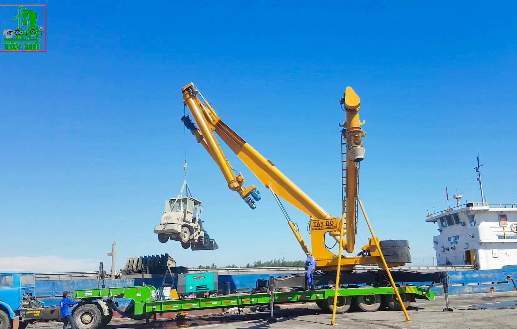 Cement Ship Unloader Use Cylinder Hydraulic