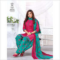 Ladies Printed Patiala Suit