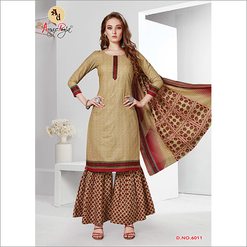 Ladies Fancy Sharara Suit