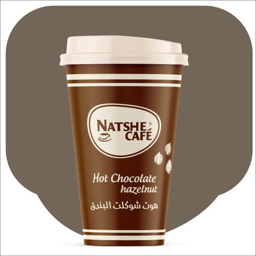 Instant Hazelnut Hot Chocolate Powder Drink Travel Cup