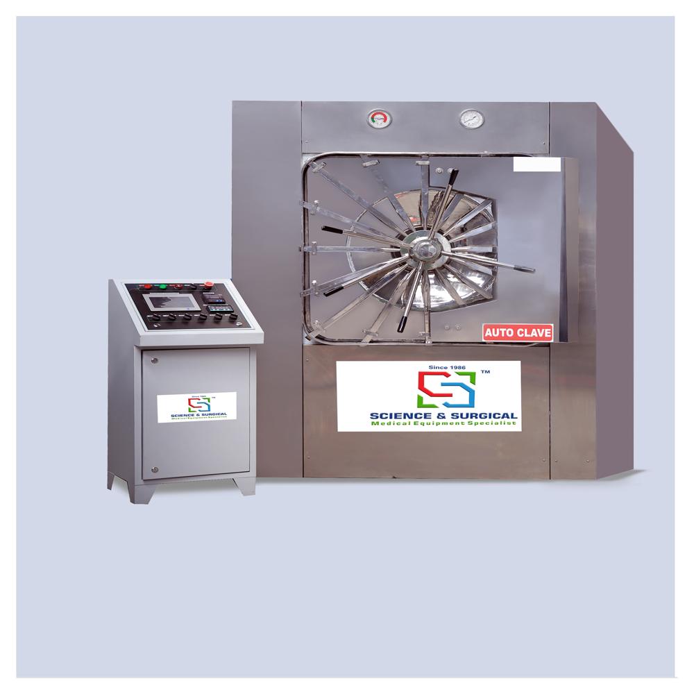 Automatic Double Door Horizontal Sterilizer (Model - HSTD450)