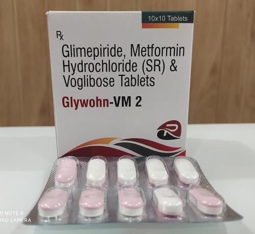GLIMIPRIDE 2 MG+METFORMIN 500 MG+VOGLIBOSE 0.3