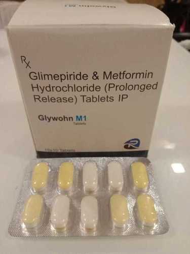 GLIMIPRIDE 1 MG+METFORMIN 500 MG