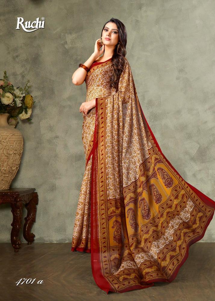 Printed Saree