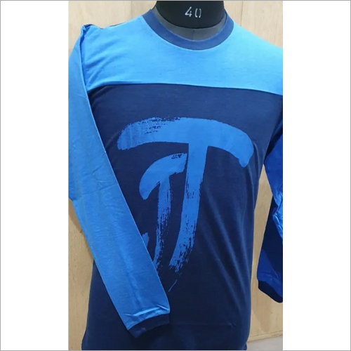 Mens Full Sleeve Printed T Shirt