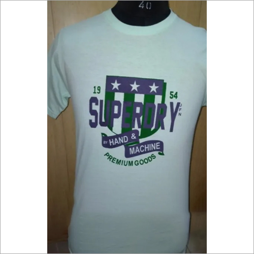 Mens Daily Wear Printed T Shirt