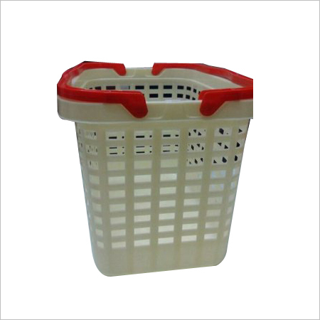 Leather Plastic Shopping Basket