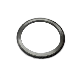 MS Fly Wheel Ring Gears - Alloy Steel (20MnCr5) | Smooth Finish Round Shape Diesel Power Mode Tractor Gear Spare Parts