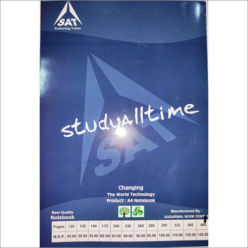 A4 Student Notebook