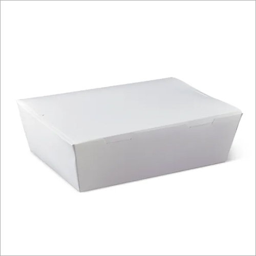 White Paper Lunch Box Size: 190*130*50