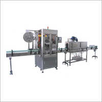 Automatic Sleeve Label Inserting Machine With Steam Shrink Tunnel