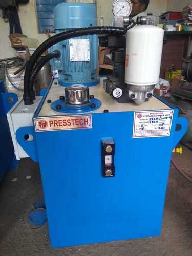 Hydraulic power pack with electrical panel