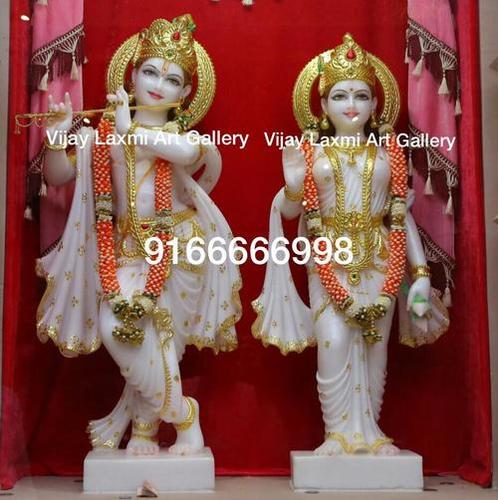 Marble Radhe Krishna Moorti