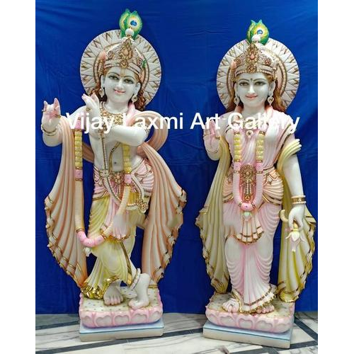 Marble Radhe Krishna Statue