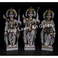 Ram Darbar Marble Statue - Color: White