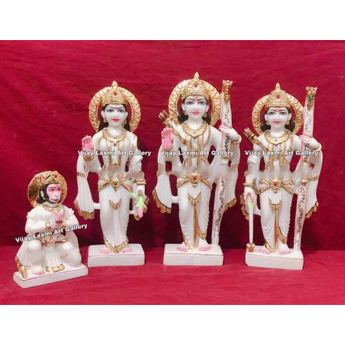 Marble Ram Darbar Moorti - Design Type: Customizable