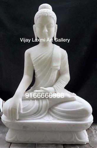 Marble Buddha Moorti By VIJAY LAXMI ART GALLERY