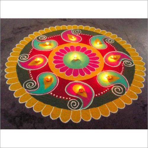 Rangoli Diya