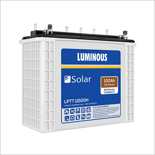 100Ah Luminous Solar Battery By SATWIK SUNGREEN CORPORATION