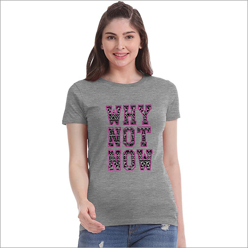 Ladies Round Neck T-Shirts