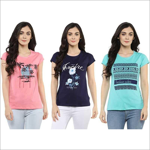 Ladies Printed T-Shirts