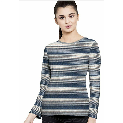 Ladies Printed Full Sleeve T-Shirts