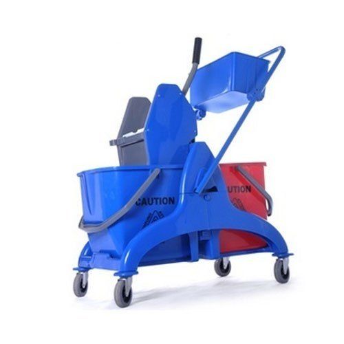 Double Bucket Wringer Trolley