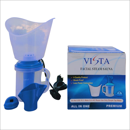 Steam Vaporizer - Electric Portable | 1 Piece per Box 12 Pieces Master Packing Available in Blue White Pink & Others Long Service Life