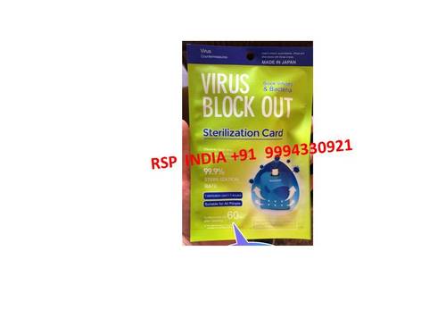 Virus Block Out Sterilization Card