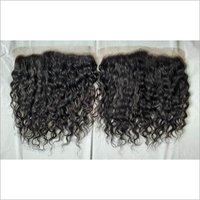 Unprocessed  Curly Ear to Ear Lace Frontal Hair