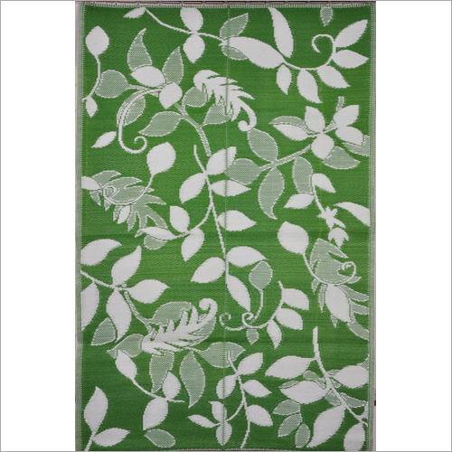 Multicolor Leaf Printed Mat
