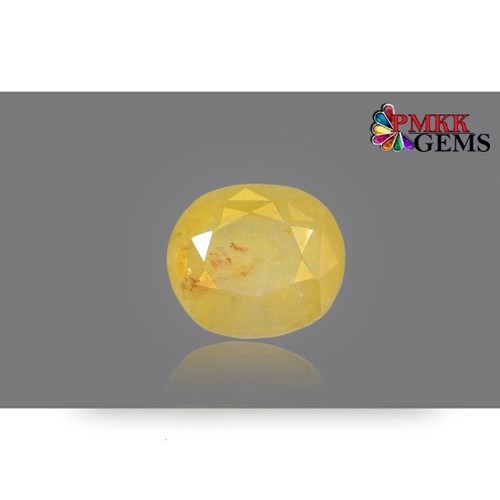 Oval Cut Natural Yellow Sapphire